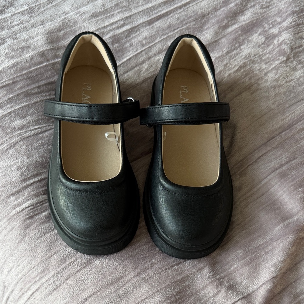 The Children's Place Classic Black Dress Shoes